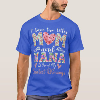 ママとナナと呼ばれる女賛美間はナナT Tシャツ