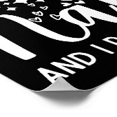 ママとナナの2つのタイトルを持っているおもしろい ポスター (角)