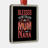 ママとナナ メタルオーナメント (右)