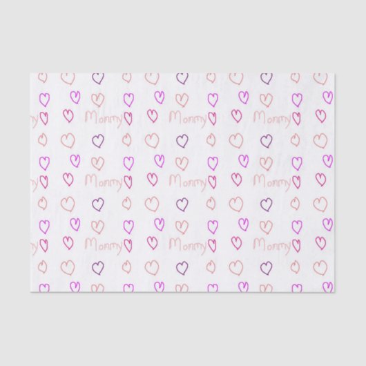 ママとハート 薄葉紙 (正面)
