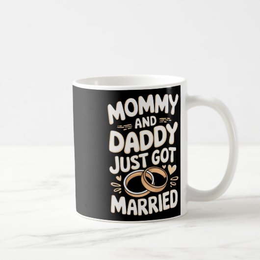 ママとパパが結婚したよ コーヒーマグカップ (右)
