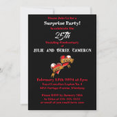 ママとパパの記念日パーティー 招待状 (正面)