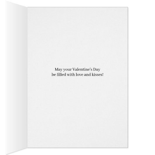 ママとパパスイートトリートバレンタインデイカード (内側 (右))