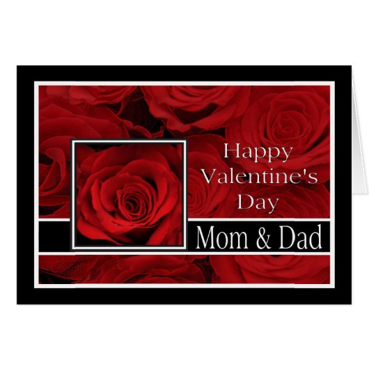 ママとパパハッピーバレンタインデーバラ (正面横)