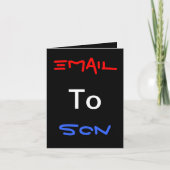 ママとパパ来の!あいさつユーモアのあるカード カード (正面)