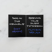 ママとパパ来の!あいさつユーモアのあるカード カード (内部)