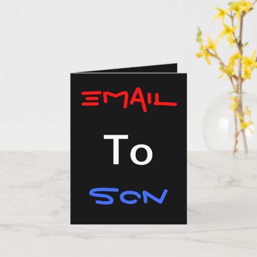 ママとパパ来の!あいさつユーモアのあるカード カード (黄色い花)