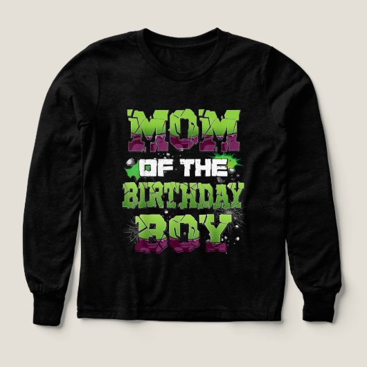 ママとパパ誕生日男の子ファミリーマッチング (デザイン正面)