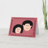 ママとパパ カード (正面)