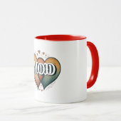 ママとパパ マグカップ (正面右)