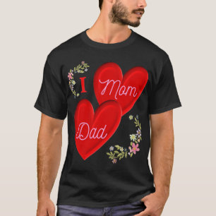 ママとパパ Tシャツ