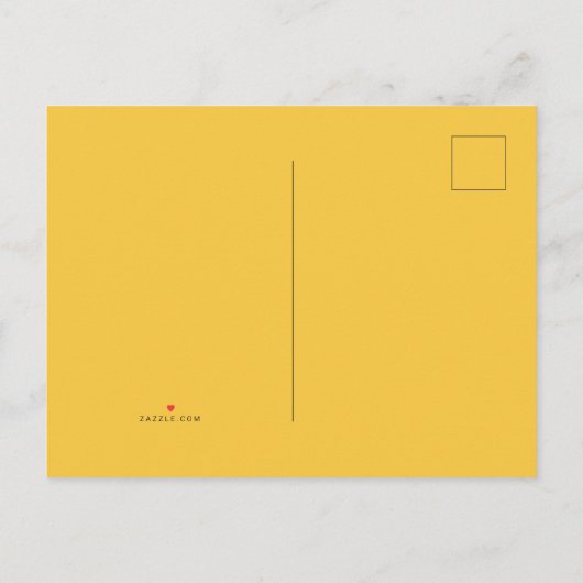 ママとビーのシャワー インビテーションポストカード (裏面)