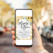 ママとビーのシャワー 招待状