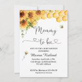 ママとビーのシャワー 招待状 (正面)