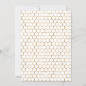 ママとビーのシャワー 招待状 (裏面)