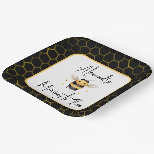 ママとビー男女兼用ビーエレガントシャワー ペーパープレート (傾斜あり)