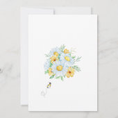 「ママとビー」ベビーシャワー招待状 招待状 (裏面)