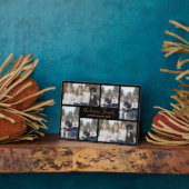 ママとファミリー写真テンプレート記念 フォトプラーク (側面)