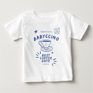 ママとベビチーノコーヒーデート ベビーTシャツ