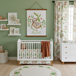 ママとベビーのナマズ 吊り下げ型タペストリー