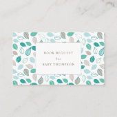 ママとベビーの鳥本依頼カード エンクロージャーカード (裏面)