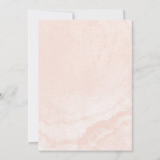 ママとベビーアヒル水中競技動物ベビーシャワーI 招待状 (裏面)