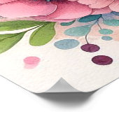 ママとベビーキツネ ポスター (角)