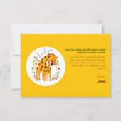 ママとベビーキリンサンキューカード サンキューカード (正面)