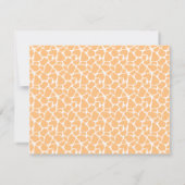 ママとベビーキリンサンキューカード ノートカード (裏面)