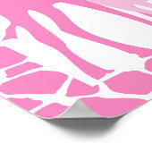 ママとベビーキリン赤ちゃんシャワー歓迎サイン ポスター (角)