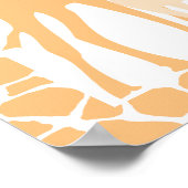 ママとベビーキリン赤ちゃんシャワー歓迎サイン ポスター (角)