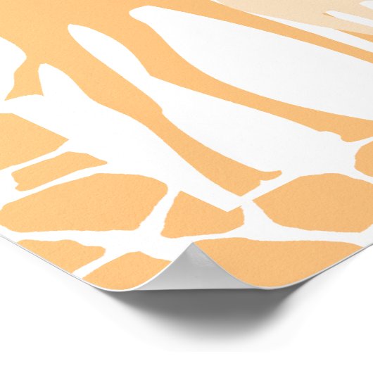 ママとベビーキリン赤ちゃんシャワー歓迎サイン ポスター (角)