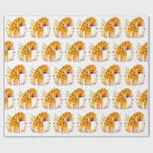 ママとベビーキリン ラッピングペーパー (フラット)