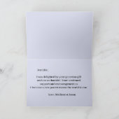 ママとベビーキレーフパープルサンキューカード カード (内部)