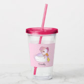 ママとベビーダック アクリルタンブラー (裏面)