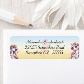 ママとベビーパステルユニコーン ラベル (インサイチュ)