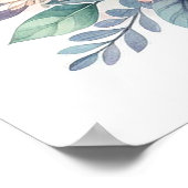 ママとベビーヒョウ ポスター (角)