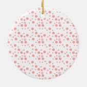 ママとベビーフクロウ セラミックオーナメント (裏面)