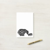 ママとベビーベアポストイットノート ポストイット (デスク上)