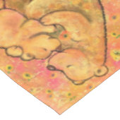 ママとベビーベア – ハグ テーブルクロス (アングル)