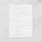 ママとベビー恐竜の赤ちゃんシャワー予約リクエスト エンクロージャーカード (裏面)