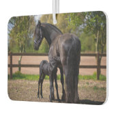 ママとベビー馬 カーエアーフレッシュナー (左)