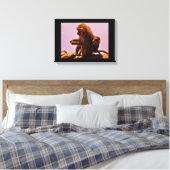 ママとベビー キャンバスプリント (インサイチュ (寝室))