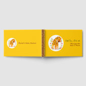 ママとベビー・キリンへのメッセージ ゲストブック (全面)