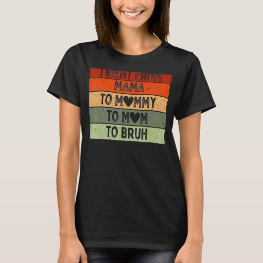 ママとママの間ママとママの間 Tシャツ (正面)