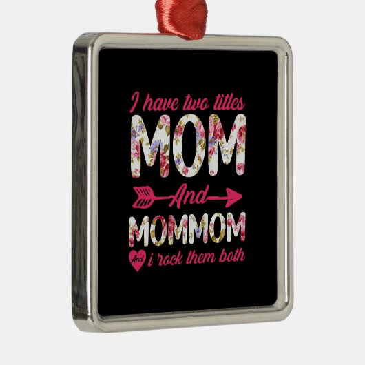 ママとママはロックする メタルオーナメント (右)