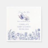 ママと一緒にお茶を飲む時間 スタンダードカクテルナプキン (正面)