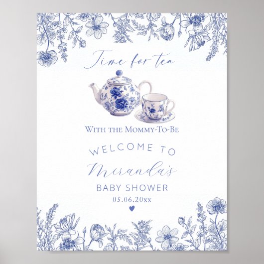 ママと一緒にお茶を飲む時間 ポスター (正面)