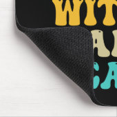 ママと一緒に混乱してはいけないGroovyスタイルママの日 マウスパッド (コーナー)