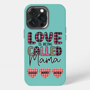 ママと呼ばれて愛に包まれる、カスタマイズ可能なママへのギフト iPhone 13 PROケース